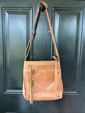 Lucky Brand leather crossbody purse